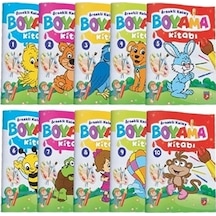 Kolay Örnekli Boyama 10 Kitap