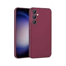 Zore Galaxy S23 Fe Uyumlu Ogaa Premier Silikon Kılıf-mürdüm