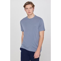 Lee Bisiklet Yaka T-shirt L2610126035 Gri