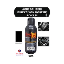 Derby Açık Gri Deri Oto Döşeme Direksiyon Koltuk Boyası