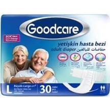 Goodcare Belbantlı Hasta Bezi Büyük L 30'Lu
