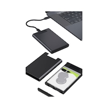 2.5" Sata Hdd Ssd To Usb-c Dönüştürücü Rgb Işıklı Taşınabilir Disk Kutusu Yeni Nesil