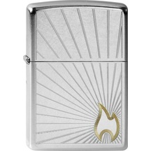 Zippo Two Tone Dizayn Çakmak Gri