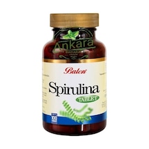 Balen Spirulina Tablet - 100 Adet - 740 Mg - Yosun Hapı
