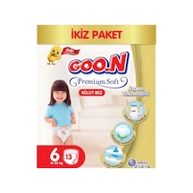 Goon Premium Soft Külot Bez 6 Numara İkiz Paket 13 Adet