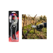 Bezos Çelik Bağ Makası 200 Mm Geniş Ağız, Yedek Yaylı Ob