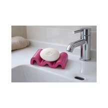 Buççin Online Mağaza Modern Tasarım, Şık Plastik Pembe Sabunluk Plastik Pembe Çok Renkli