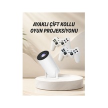 Çift Kollu Ayaklı Android Akıllı Projeksiyon Cihazı Taşınabilir 4k Çözünürlük