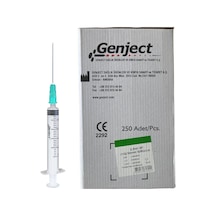 - 2 Ml 3parça 21g 0.80x38mm Enjektör - 250 Adet