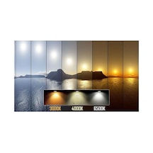 -121/b.30 10 Lu 7w Gu10 Led Çanak Ampul Seti 3000k Günışığı Mercekli 540lm Yüksek Verimli Aydınlatma