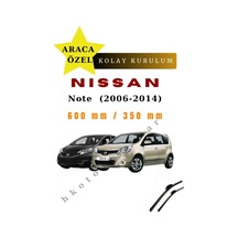 Nissan Note 2006-2014 Araca Özel Silecek Ön İki