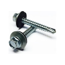 Trapez Panel Çatı Vidası 4.8X16 MM 100 Adet Matkap Uçlu Çatı Vida