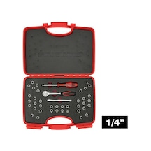 İzeltaş 1/4 Bits Uçlu Lokma Takımı 42 Parça - 1107001042