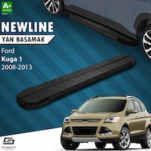 S-dizayn Ford Kuga 1 Newline Siyah Yan Basamak 183 Cm 2008-2012
