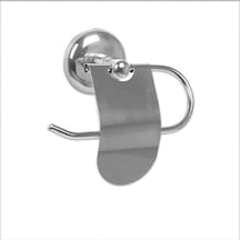 Tr Wc Kağıt Standı Tuvalet Kağıtlık Aparat Kapaklı Paslanmaz Metal Sağlam Kaliteli Krom Diğer