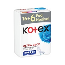 Kotex Ultra Hijyenik Ped Gece 22'li