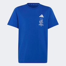 Adidas Minecraft Çocuk Mavi Tişört Kh3201