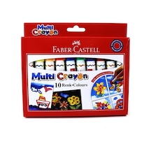 Faber Castell 10 Renk Multi Crayon Pastel Boya 112010