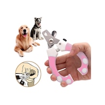 WF CİN313PM Çelik Uçlu Köpek Büyük Tırnak Makası Pembe