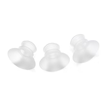 Moveevo Horigen Elektrikli Göğüs Pompası Yedek Aksesuarı 3 Adet 17 Mm Flanş Ek Parçalı Yumuşak Silikon Adaptörlü Horigen