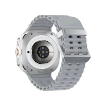 Newface - 92 - Watch 7 Ultra Kr417 Rug Silikon Kordon - Glblseme - - Gri