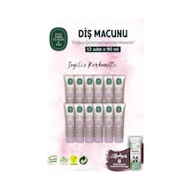 90 Ml Diş Macunu 12 Adet İngiliz Karbonatı Ve Rosıe Beyazlık