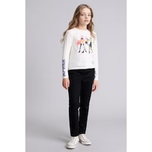 Defacto Skınny Fıt Jean Pantolon Kız Çocuk G0257a826spbk27 Siyah-bk27