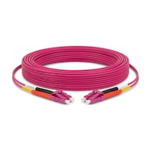 Alfafonet Lc/pc-lc/pc Multimode Om4 Dupleks 10 Metre Fiber Patch Cord