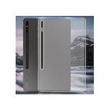 Samsung Galaxy Tab S8 Ultra Sm-x900 Uyumlu Kılıf Şeffaf Pürüzsüz Ultra İnce Esnek Darbe Emici Kapak