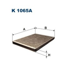FILTRON K1065A Kabin Filtresi Karbonlu (Mercedes: Vaneo 1.6 1.9 1.7Cdi 02-05) (WF968874)