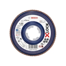 Bosch X-lock Flap Disk 125 Mm 120 Kum Plastik Taban X551 2608619818