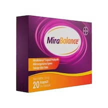 Bayer Mirabalance Probiyotik İçeren Takviye Edici Gıda 20 Kapsül