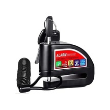 Ceylan Adam Alarmlı Disk Kilidi Motorsiklet Scooter Bisiklet Sesli Alarm 110 Desibel Yüksek Ses