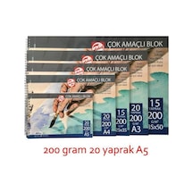 Cızım Bl. Talens A5 20yp.200gr. t200a52000