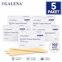 Steril Abeslang-dil Basacağı Galena 100'lü 5 Paket