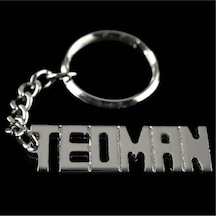 Zenviac456 Teoman İsimli Anahtarlık Zenviac45678 Altın