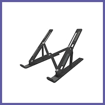 Bezos 7 Kademeli Ayarlı Katlanabilir Laptop Tablet Standı Siyah Nıda