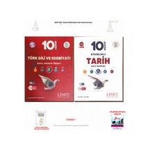 Limit 10. Sınıf Edebiyat Konu Anlatım Tarih 2 Kitap Seti