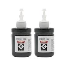 Ekoset Epson Workforce M100 M105 M200 Uyumlu Mürekkep 2X140 ML