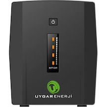 Uygar Enerji Tuna 1200va Lıne Interactıve Ups 2 12v7ah Yeni Nesil Akülü Güç Kaynağı Ups 1200va