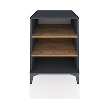 Kronos Komodin 2 Raflı 60x59x80 Antrasit-çam Antrasit