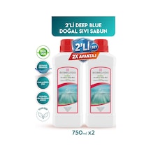 Sıvı El Sabunu Deep Blue 750 Ml 2'li Set