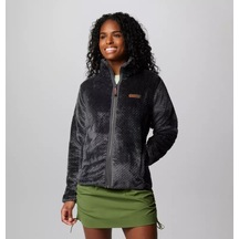 Columbia Al1086 Fire Side Iı Sherpa Fz Kadın Polar Ceket 1819791011 Siyah