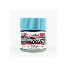 Mr.hobby Hug-203, 10 Ml. Sky Blue For Yzak Jule Aqueous Gundam Maket Boyası Standart