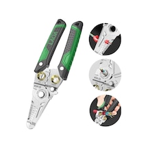 Jialan Tel Sıyırma Pense Çok Fonksiyonlu Elektrikçi Kablo Kesme A