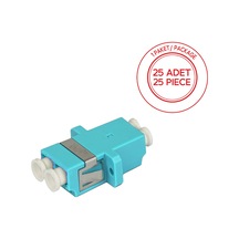 Alfafonet Lc/pc Dubleks Multimode Om3 Fiber Optik Adaptör 1 Paket - 25 Adet