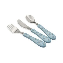 The Mia Bebek Çatal Kaşık Bıçak Takımı Rocket 3 Parça Ckb0218