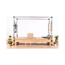Combo Cadillac Reformer Bej Renk 1. Sınıf Kayın Ağacı