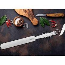 Lazbisa Mutfak Bıçak Seti Bıçak Masat Bileme Yassı Çelik