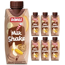 Dimes Çilek Beyaz Çikolata Milk Shake 6 x 310 ML
